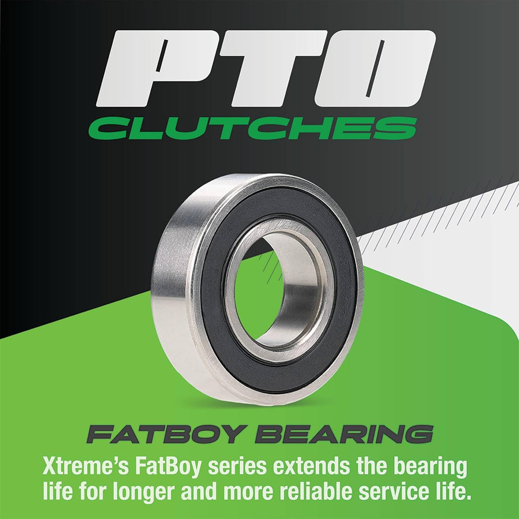 Xtreme Outdoor Power Equipment X0710A PTO Clutch Compatible with/Replacement for Ogura GT1TR14, GT1-TR14, 119-2595 7 11/16' Pulley Diameter, CC Rotation, 1/2' or 5/8' Belt Width,1 1/8' ID
