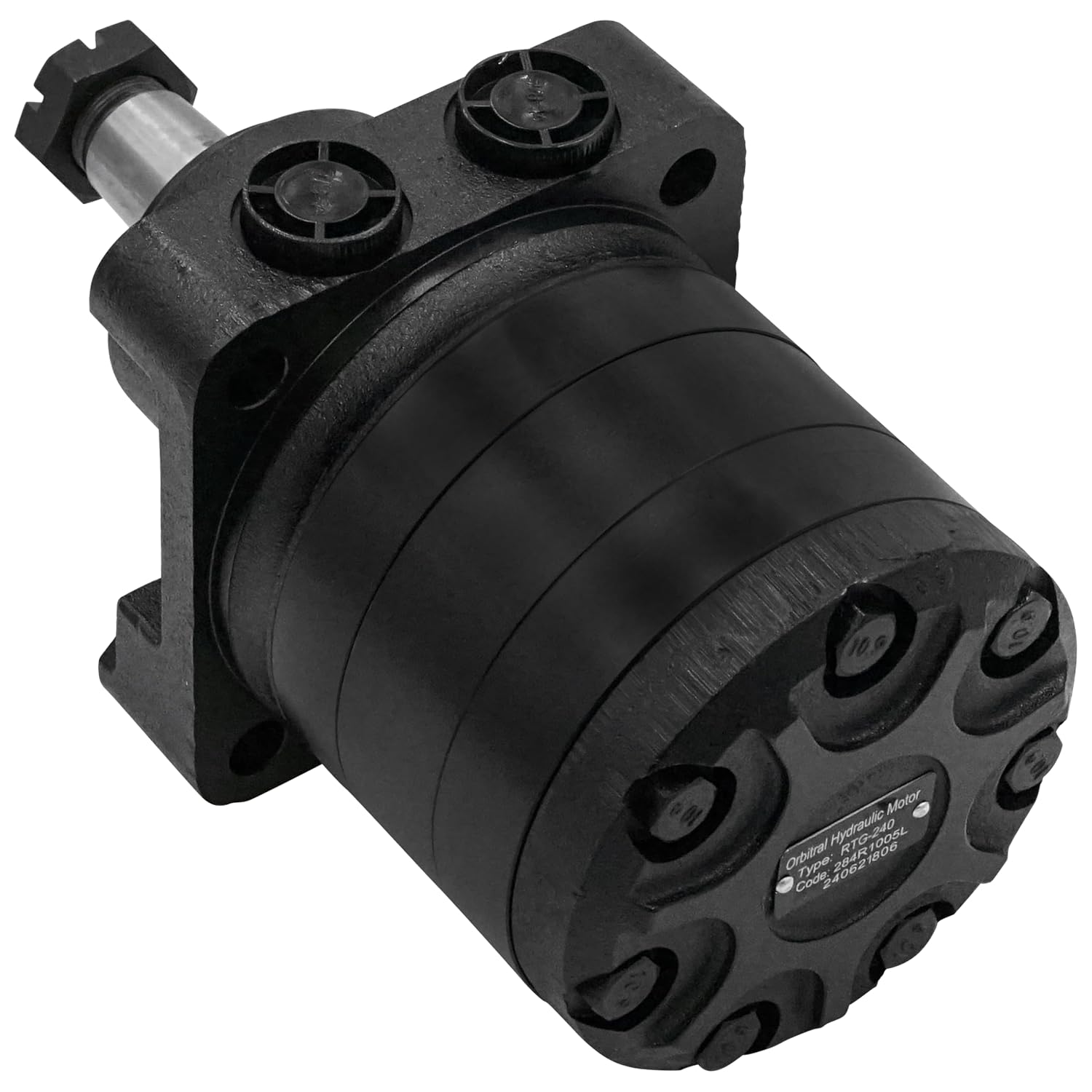 Caltric Hydraulic Wheel Motor Compatible with Parker TF0240US081AADD Lawn Mowers