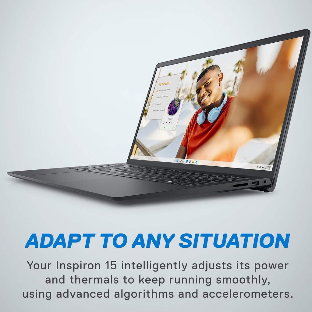 Dell Inspiron 15 15.6' Touchscreen FHD Laptop Computer, 8-Core AMD Ryzen 7 7730U (Beat i7-1365U), 32GB DDR4 RAM, 1TB PCIe SSD, WiFi, Bluetooth, Type-C, HDMI, Carbon Black, Windows 11 Pro