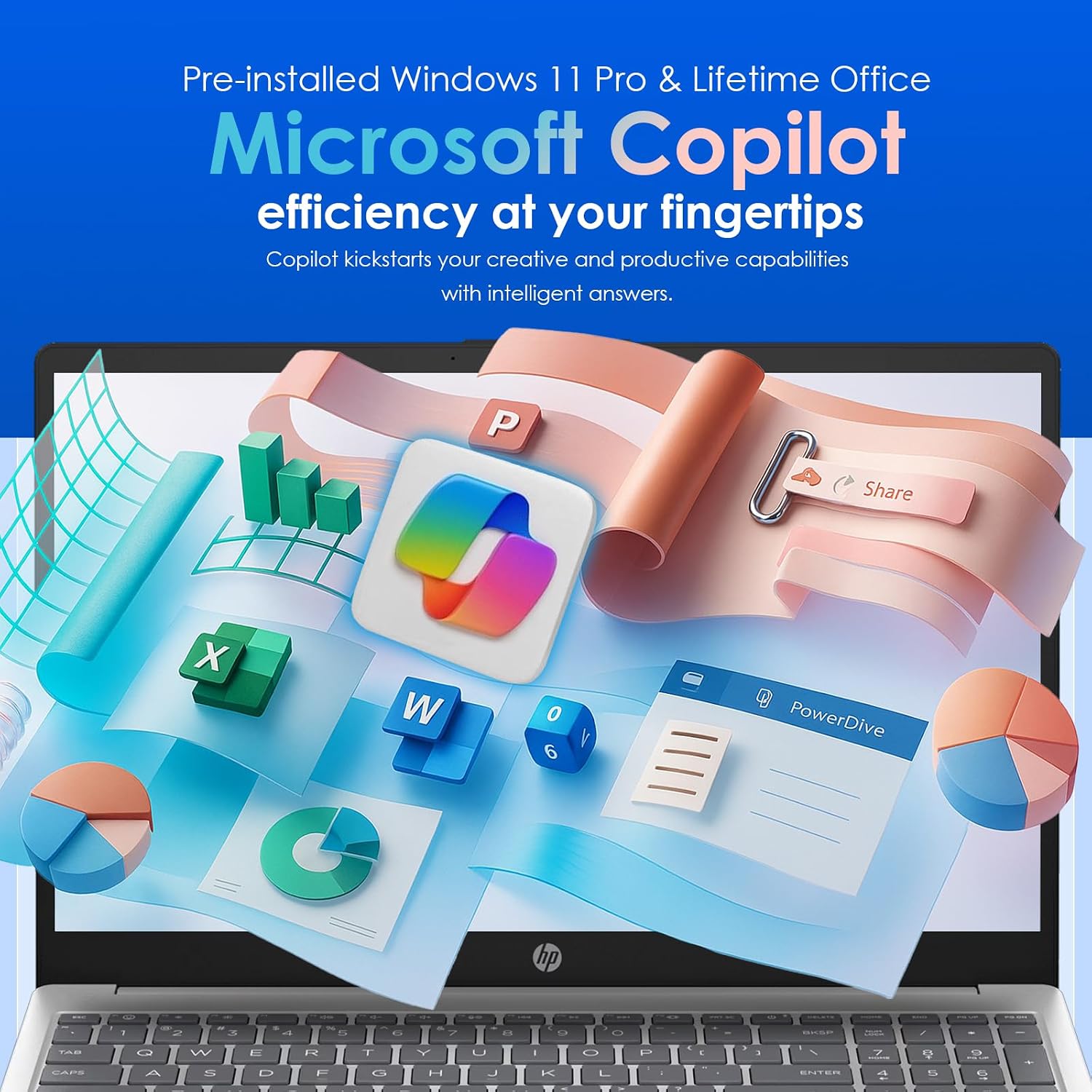 HP 15.6 Business Touchscreen Laptop Computer - w/Office Lifetime & Windows 11 Pro & DVD Drive | 15.6' HD 250 nits Touch Display | Intel i3 1215U | Wi-Fi6 | 32GB RAM • 1TB SSD