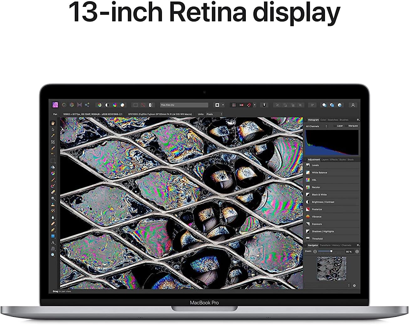 2022 Apple MacBook Pro with Apple M2 chip (13-inch, 8GB RAM, 256GB SSD Storage) (QWERTY English) Space Gray (Renewed)