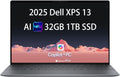 Dell XPS 13 9345 Laptop, Copilot+ AI PC (13.4' FHD+ 120Hz, Qualcomm 12-Core Snapdragon X Elite, 32GB RAM RAM, 1TB SSD) Thin & Light, 27-Hr Battery Life, IR Webcam, Wi-Fi 7, Win 11 Pro (Renewed)