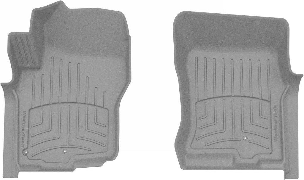 WeatherTech FloorLiner HP Custom Fit Floor Mats for Nissan Frontier - 1st Row (461761IM), Grey