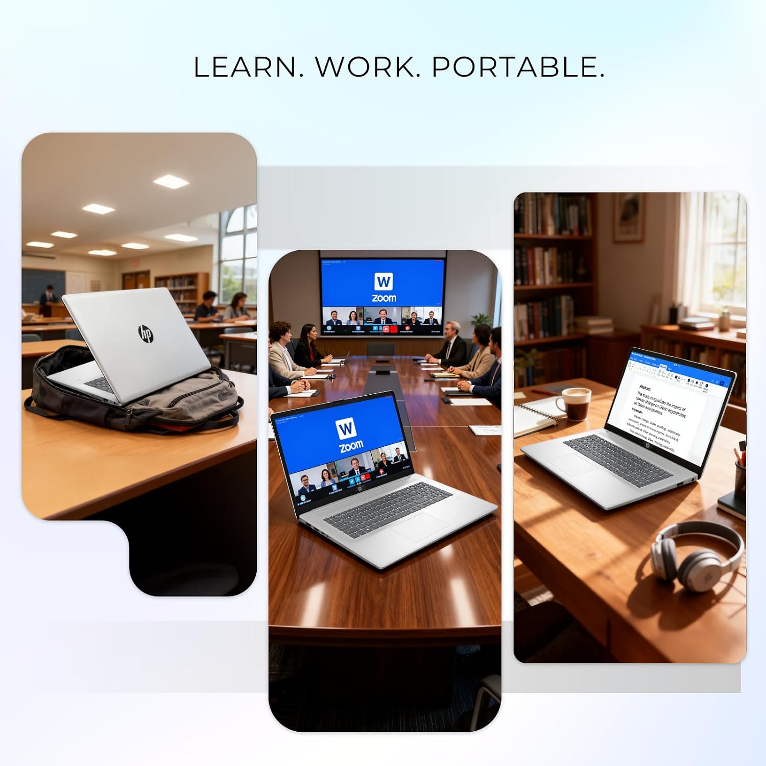 HP 17 Laptop Computer, 17.3' FHD(1920×1080), Intel 10-Core i5-1334U, Fingerprint, Backlit KB, Win 11 Pro Laptop for Business & Students, Fast Charge, Redragon Patent Kit, 16GB RAM, 1TB SSD