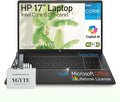 HP 17 Laptop Computer Notebook, 17.3' FHD IPS Large Screen Laptop PC, Intel 10-Core i5, Windows 11 Pro | Lifetime Office |10-Key Number Pad | 32GB RAM 1TB SSD