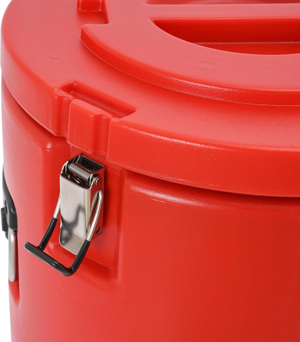 Insulated Stainless Steel Ice Bucket with Lid 40L Insulated Bucket Insulated Soup Container Extra Large Elegant Party Bucket Insulated Soup Carrier Bar Accessories