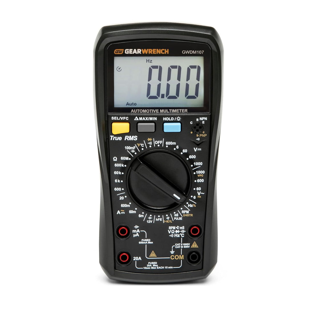 GEARWRENCH Automotive Pro Digital Multimeter | GWDM107