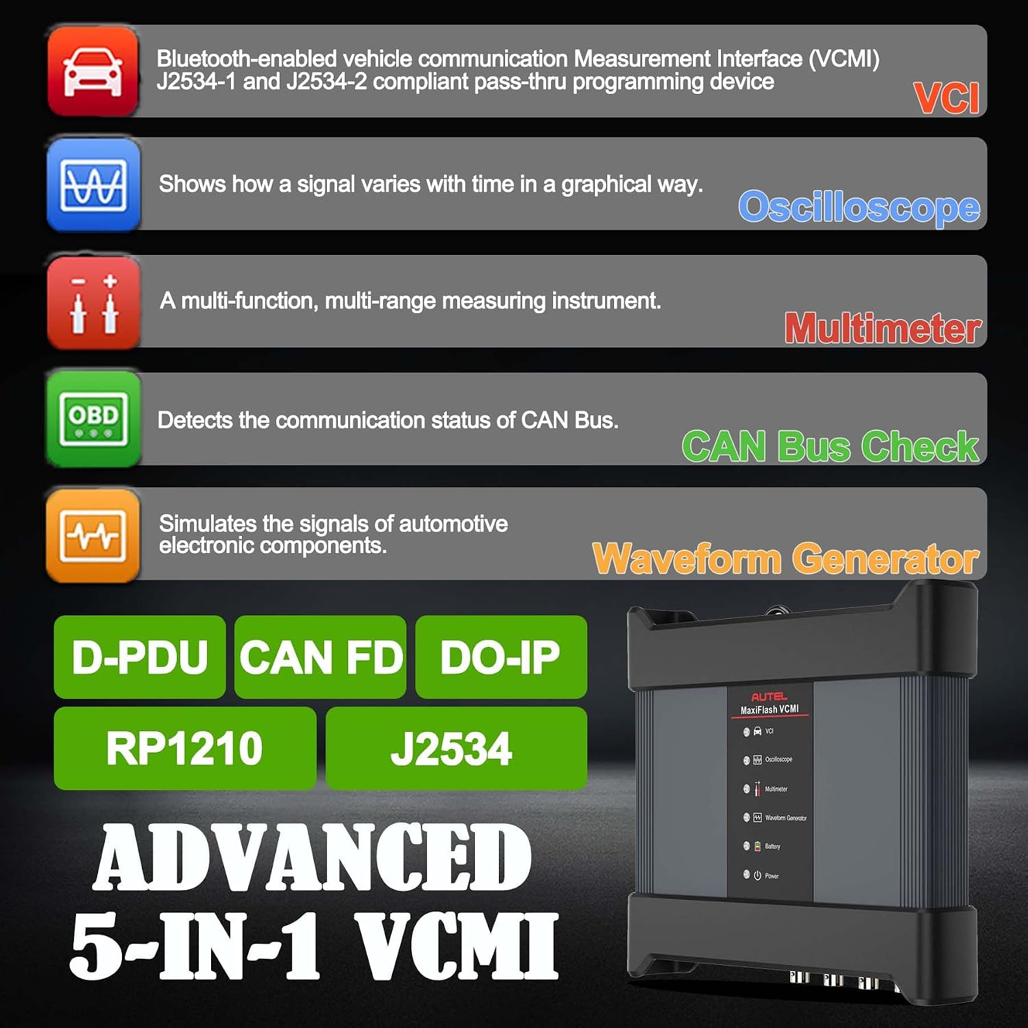 Autel MaxiSys Ultra EV OBD2 Diagnostic Scanner with EVDiag Box | High Voltage Battery Analysis, Motor TruSpeed Repair, ECU Programming, 5-in-1 VCMI, 40+ Reset, Upgrade from MS919 MS909