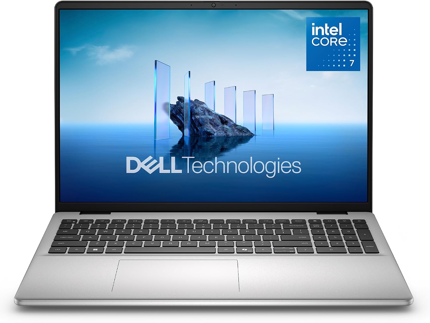 Dell 16 Laptop DC16251-16.0-inch 16:10 FHD+ Display, Intel Core 7 150U, 16GB DDR5 RAM, 1TB SSD, Intel Graphics, Windows 11 Home, Onsite Service - Platinum Silver