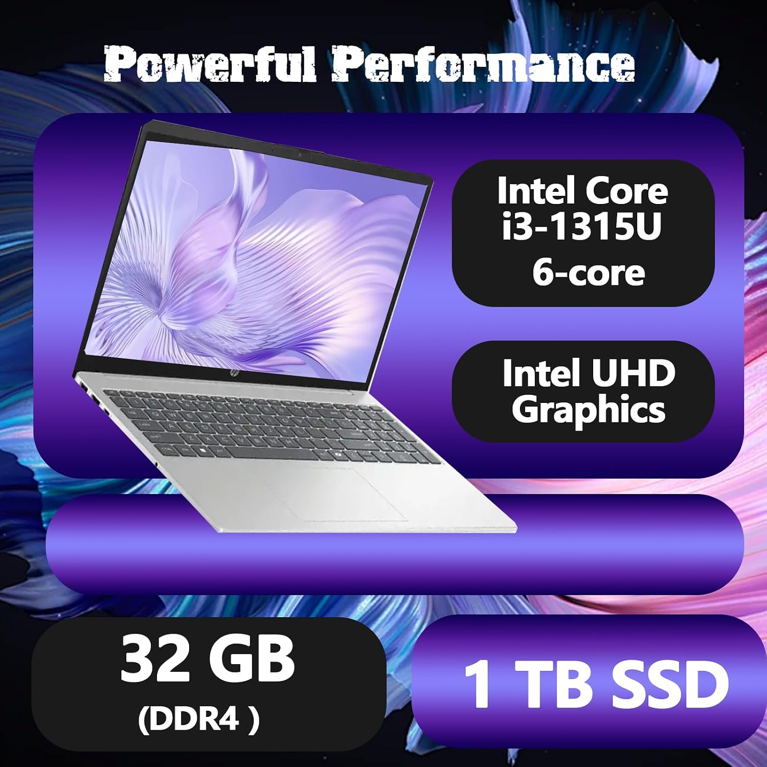 HP Flagship 15.6' Touchscreen Laptop 2025 - Anti-Glare, 6-Core Intel i3 1315U Processor(Beat i3-1115G4), lntel UHD Graphics, Wi-Fi, Windows 11 Pro, AI Copilot, w/Accessories(16 GB RAM, 1 TB Storage)