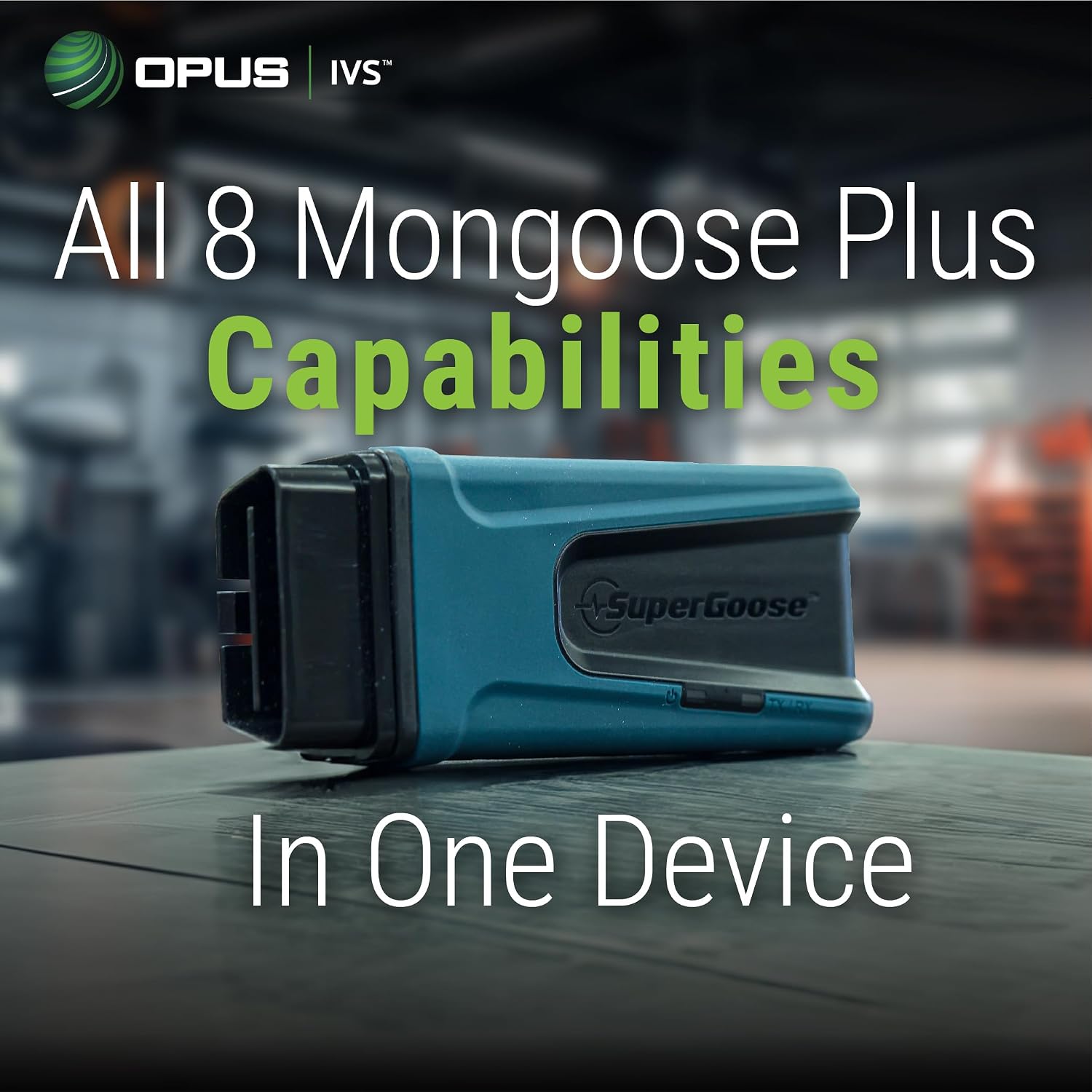 Opus IVS SuperGoose-Plus J2534 OEM Vehicle Interface Cable - OEM Reprogramming and Diagnostics for Multiple OEM Makes
