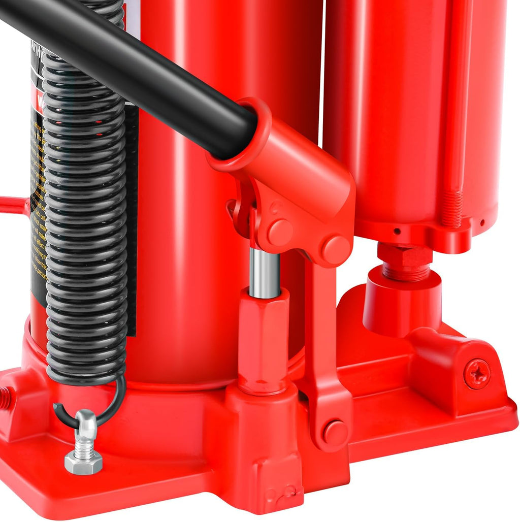 ‎DNA Motoring Air Hydraulic Bottle Jack - 20 Ton (40,000 lbs) Capacity, Manual Handle and Air Pump for Car Pickup Truck RV Auto Repair,TOOLS-00323