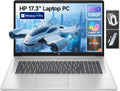HP 17 Inch Laptop Computer, 17.3' FHD IPS Business Laptop PC, AMD Ryzen 5 (6-Cores), Windows 11 Pro, 16GB RAM 1TB SSD, Copilot AI, 10-Key Number Pad, Type-C, Wi-Fi 6, for Business, Students & Home