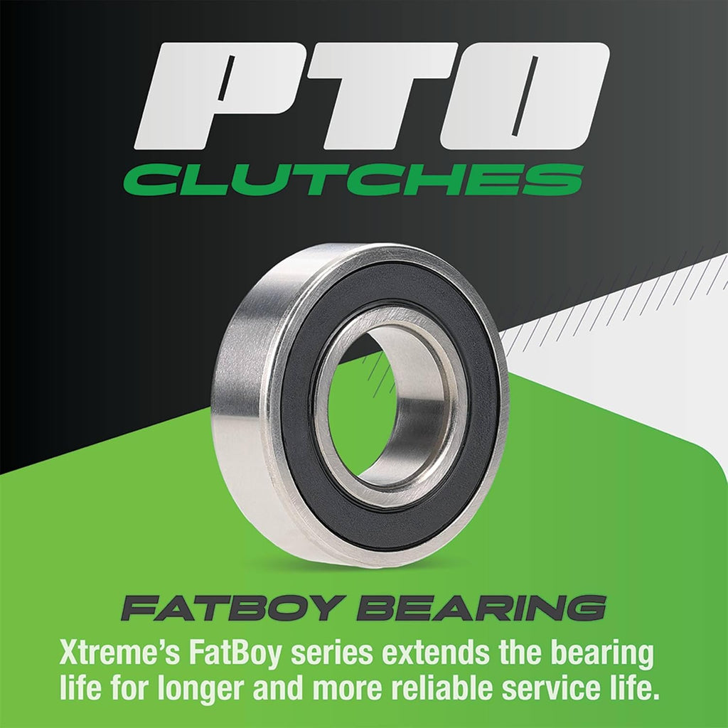 Xtreme Outdoor Power Equipment X0216 PTO Clutch Compatible with/Replacement for Warner 5218-134 1/2' or 5/8' Belt Width, 1 1/8' ID, 6 5/16' Pulley Diameter, Counter Clockwise Rotation Direction