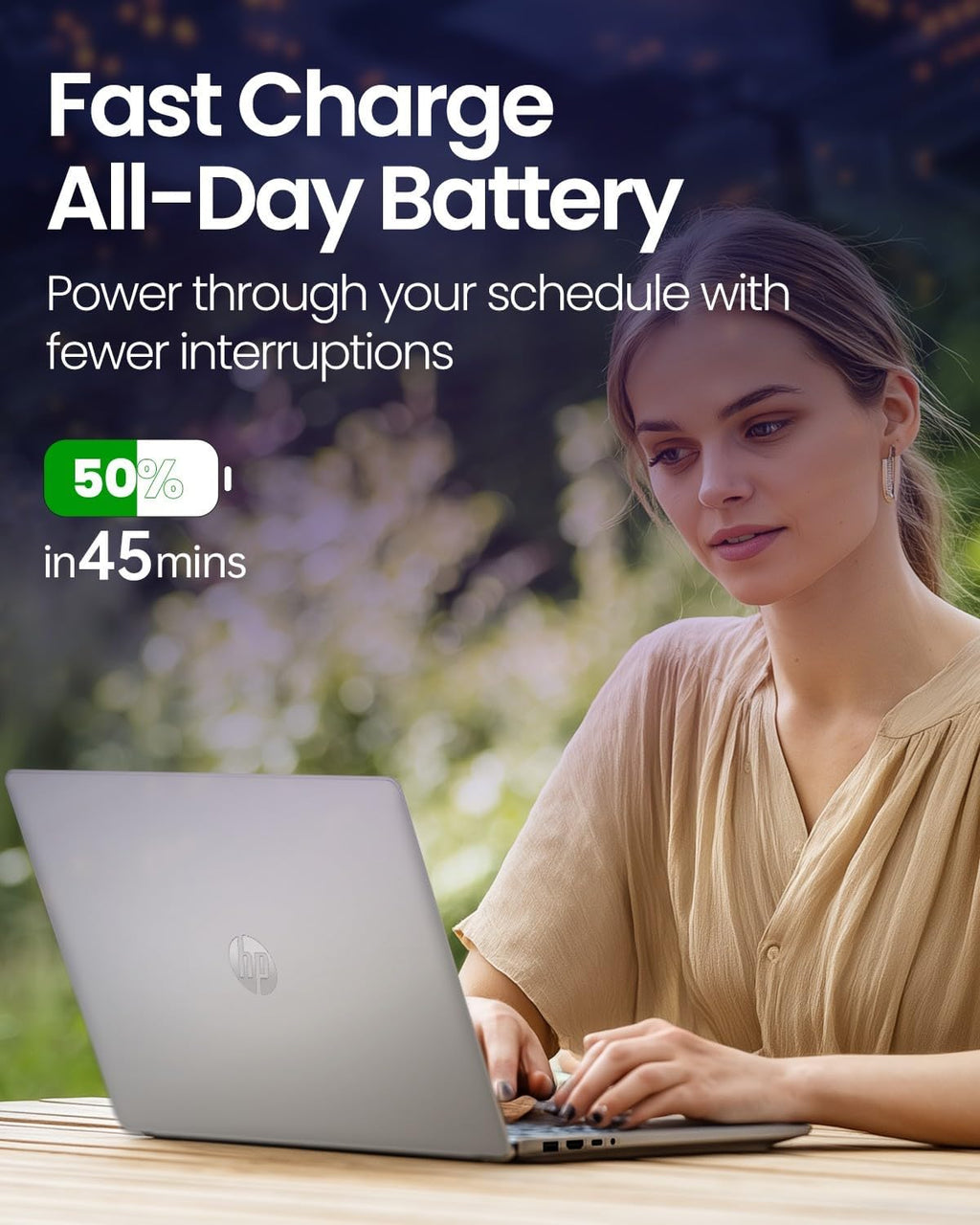 HP 17-inch Touchscreen Business Laptop · Intel 12-Core Ultra 7 255U · 12 NPU Tops · AI Copilot Ready · HD+ Display · Backlit KB · Privacy Camera · Win 11 Pro · w/Accessory (64GB DDR5 | 4TB SSD)