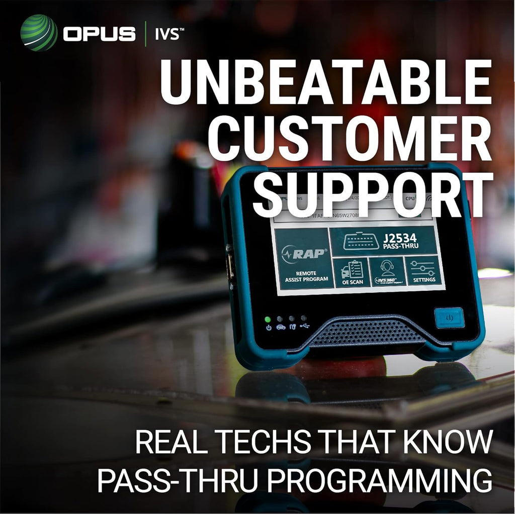 Opus IVS CarDAQ-Pro All Makes J2534 Reprogramming Tool and Remote Assisted Programming Plus IVS360
