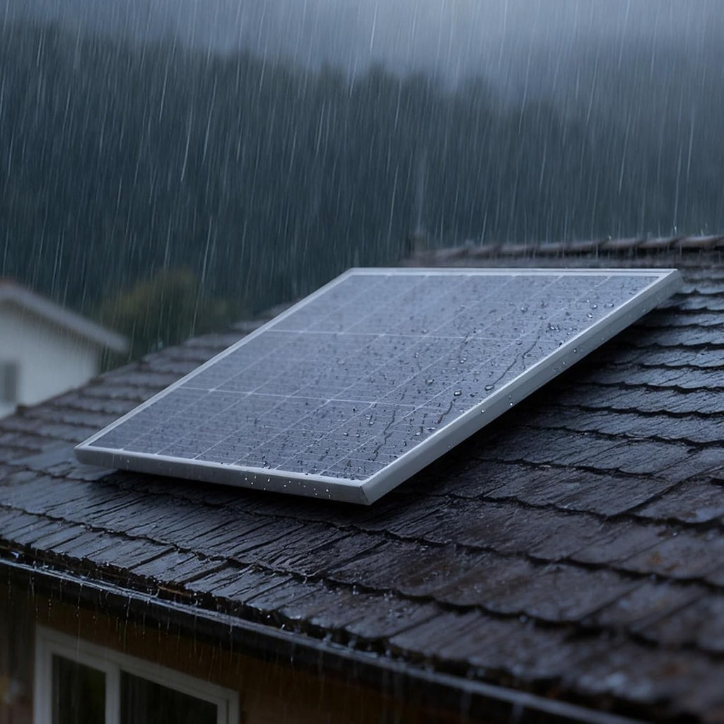 VEVOR 200W Monocrystalline Solar Panel, 23% High-Efficiency Mono PV Module with Stable MC4 Output & Aluminum Frame, IP65 Waterproof Solar Panel for Car Boat RV Flat Rooftop Off-Grid Applications