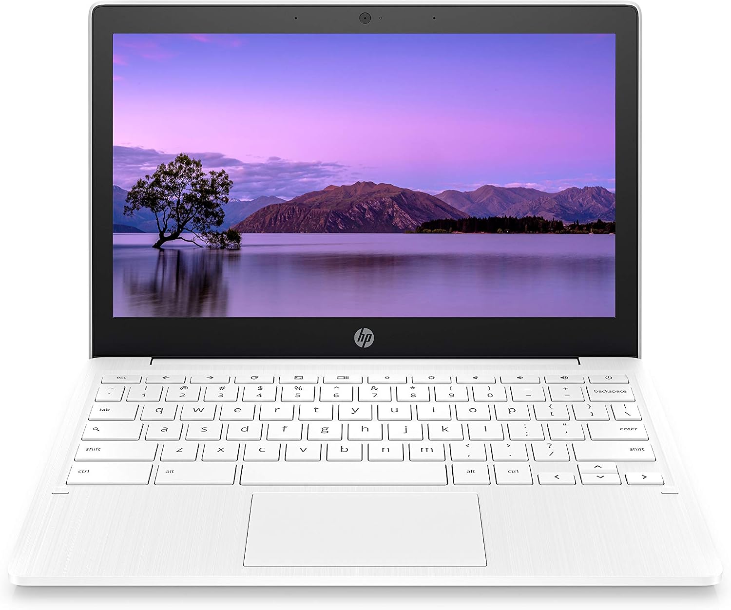 HP Chromebook 11-inch Laptop - Up to 15 Hour Battery Life - MediaTek - MT8183 - 4 GB RAM - 32 GB eMMC Storage - 11.6-inch HD Display - with Chrome OS™ - (11a-na0021nr, 2020 model, Snow White)