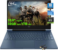 HP Victus 15 Gaming Laptop | 15.6' FHD IPS Anti-Glare 144Hz | Intel 8-core i5-12450H (>i7-11800H) | 32GB DDR4 1TB SSD | GeForce RTX 3050 | Backlit B&O Fast Charge Win11Pro w/DLCA Accessory