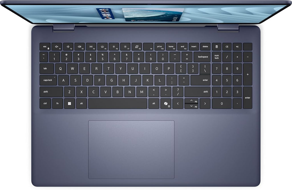 Dell 2025 Personal Laptop | 16 Plus 2-in-1 | 16' 2560x1600 Touch IPS | Intel 8-Core Ultra 9 288V | Arc Graphics | 32GB LPDDR5 | 2TB SSD | Win11 Pro | Wi-Fi 7 - BT 5.3 - Backlit KB - Webcam - Blue