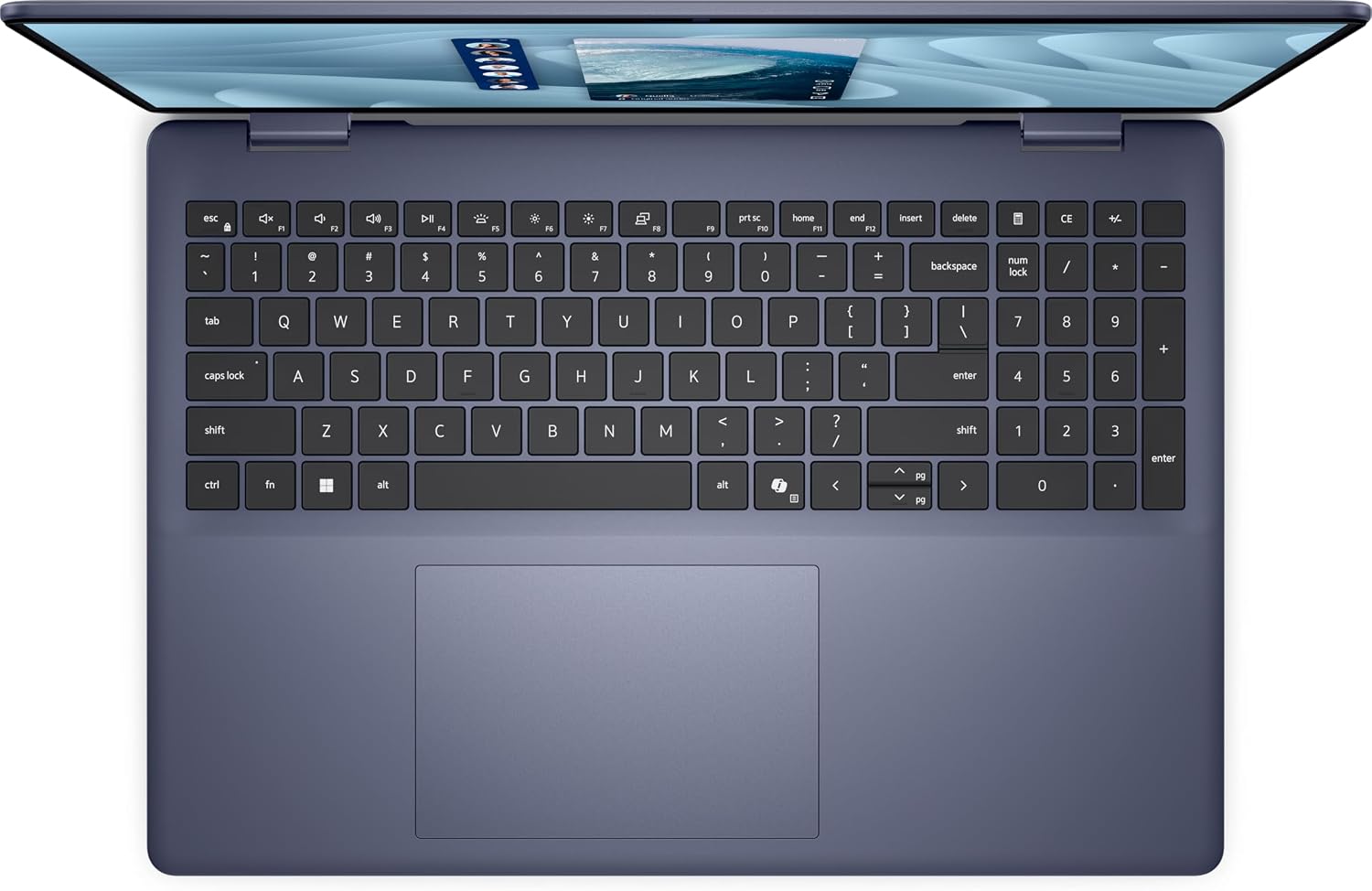 Dell 2025 Personal Laptop | 16 Plus 2-in-1 | 16' 2560x1600 Touch IPS | Intel 8-Core Ultra 9 288V | Arc Graphics | 32GB LPDDR5 | 2TB SSD | Win11 Pro | Wi-Fi 7 - BT 5.3 - Backlit KB - Webcam - Blue