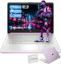 HP Student Business Laptop Computer - Intel N150 Processor, 16GB RAM, 384GB Storage (128GB UFS+256GB MSD), Microsoft Office Lifetime, Copilot AI, 1TB Cloud Storage, AI Powered, Lavender