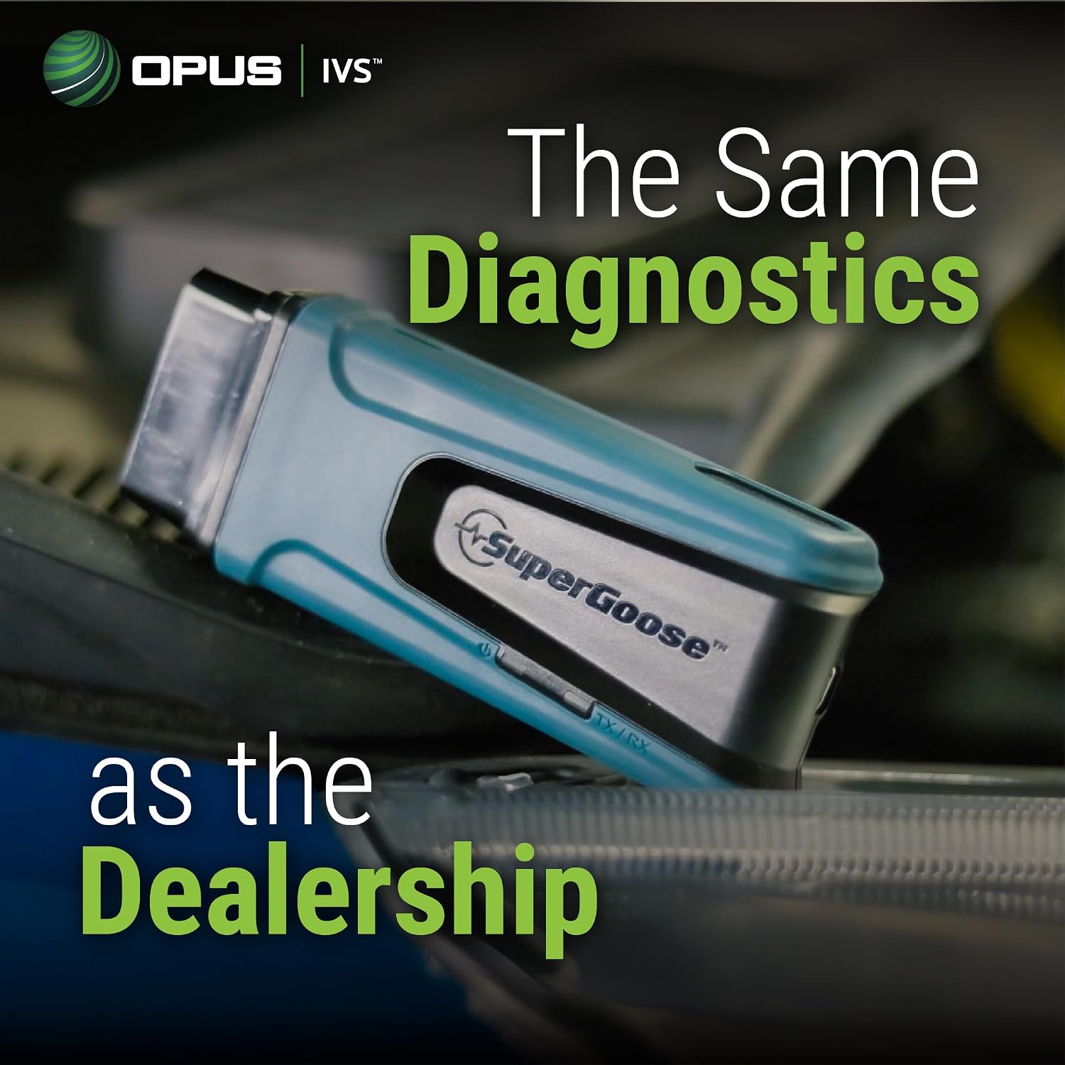 Opus IVS SuperGoose-Plus J2534 OEM Vehicle Interface Cable - OEM Reprogramming and Diagnostics for Multiple OEM Makes
