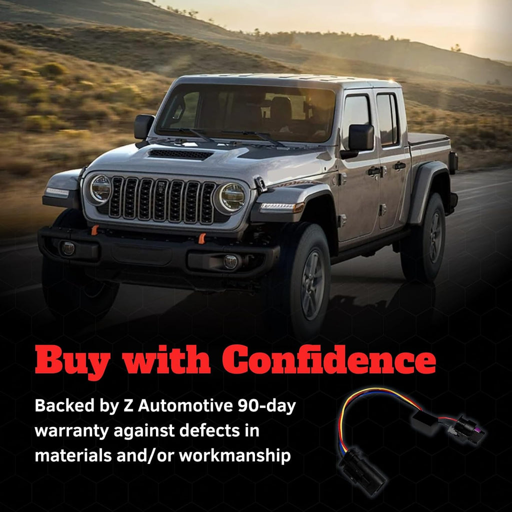 Z Automotive Z Locker OEM fits 2020-2024 Wrangler JL Gladiator JT Rubicon | Fully Functioning Lockers with No Side Effects, Easy Installation | Z_LKR_OEM