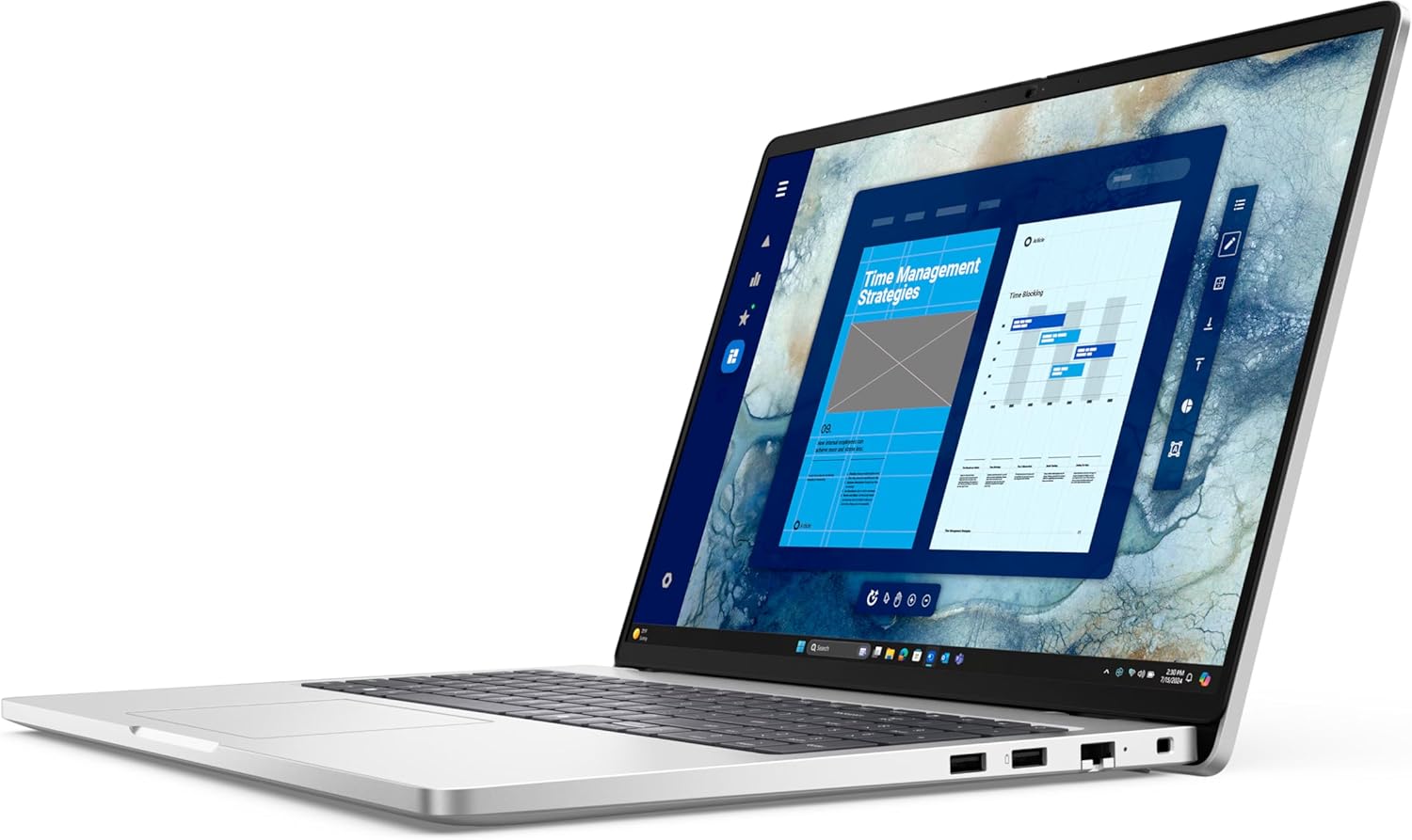Dell Pro 16 2025 Laptop, 12-Core Intel Core Ultra 7 255U, 16' WUXGA IPS Display, Intel Graphics, 64GB DDR5 2TB SSD, Backlit Keyboard, Thunderbolt 4, Wi-Fi 6E, Win11 Pro