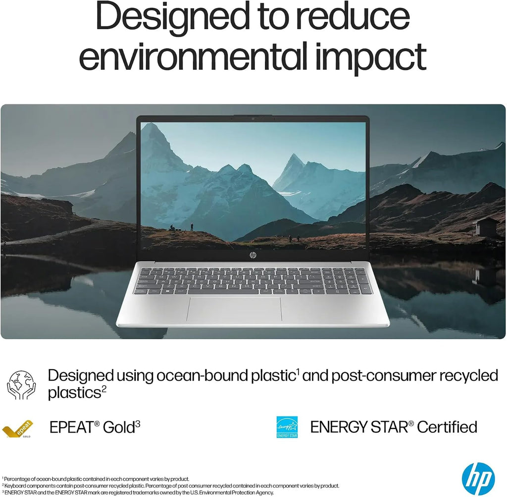 HP 15-fd000 2025 Laptop, 6-Core Intel Core i3-1315U, 15.6' WXGA HD Touchscreen Display, Intel UHD Graphics, 48GB DDR4 2TB SSD, Wi-Fi 6, Win11 Home