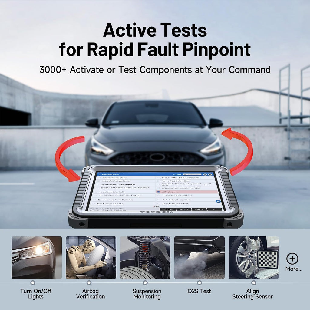 TOPDON Phoenix Plus 2, OE-Level TOPDON Scanner, Advanced Online ECU Coding & Configuration Flashing, Bidirectional Scan Tool with Topology Map, CANFD, 42+ Services, FCA AutoAuth, 2 Years Free Update