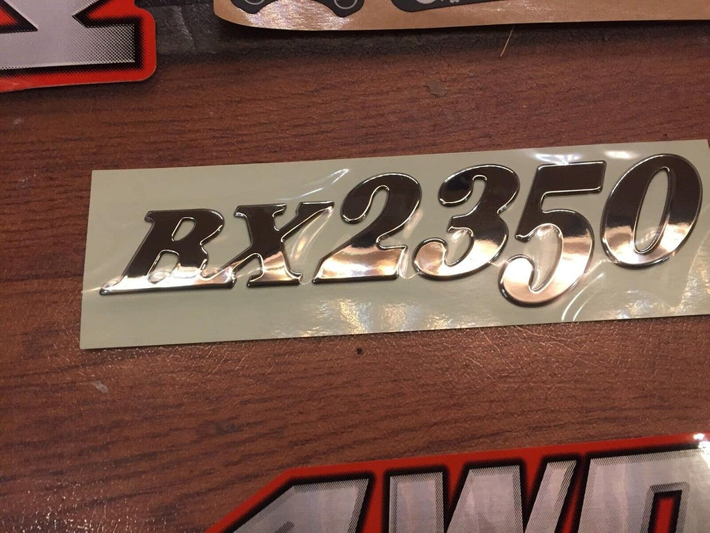 Decal Kit Tractor Decals Sticker Full Set *Restore +Applicator Tool OEM Compatible with Kubota BX 2350 Tractor BX