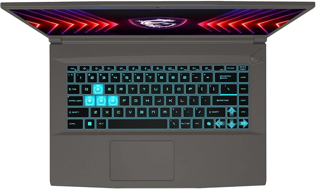 msi Thin 15 Gaming Laptop 15.6' FHD IPS 144Hz Intel 8 core i5-13420H (Beats i7-11800H) 16GB RAM 1TB SSD GeForce RTX 3050 Backlit Type-C Win11 ICP Hub
