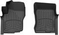 WeatherTech FloorLiner HP Custom Fit Floor Mats for Nissan Frontier - 1st Row (441761IM), Black