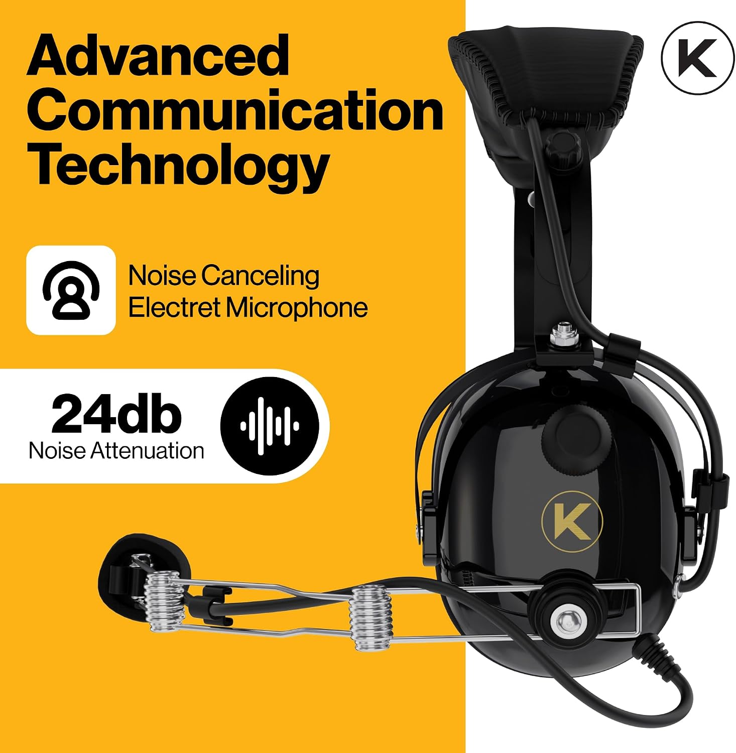 P1 Aviation Pilot Headset for Student Pilots Flight Schools Flight Instructors Features 24 db PNR Rating, Noise Canceling Microphone, Acoustic Foam Ear Cups, AUX Port Input with GA Dual Plugs