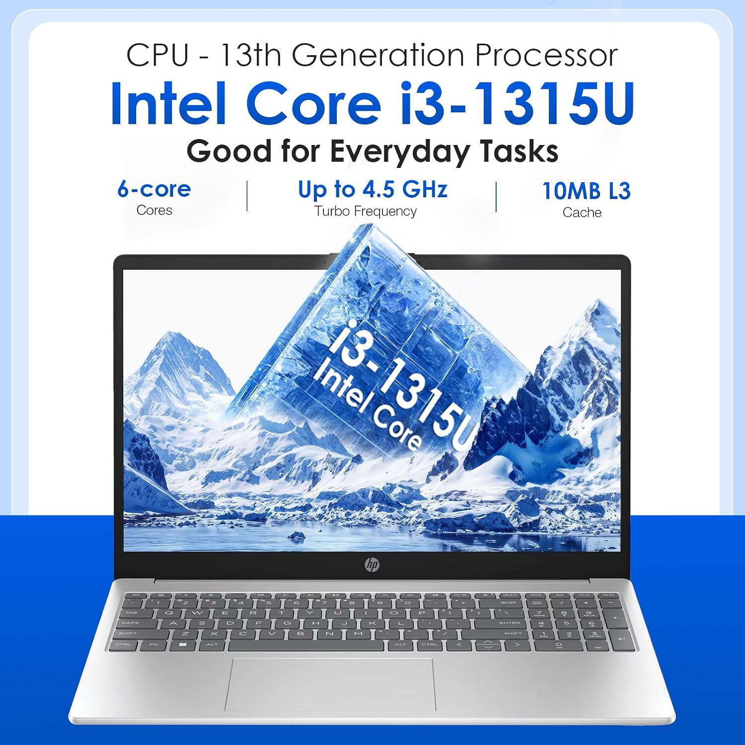 HP 15.6 Business Touchscreen Laptop Computer - w/Office Lifetime & Windows 11 Pro & DVD Drive | 15.6' HD 250 nits Touch Display | Intel i3 1315U | Wi-Fi6 | 16GB RAM • 1TB SSD