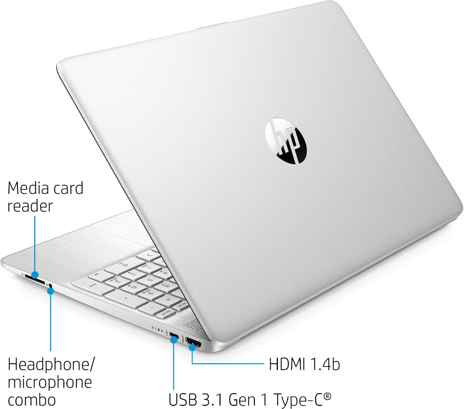 HP Laptop, 15.6' HD Touchscreen, AMD Athlon Gold 3150U Processor up to 3.3 GHz, Webcam, Wireless-AC, Bluetooth, Type-C, HDMI, Windows 11 Home, Silver