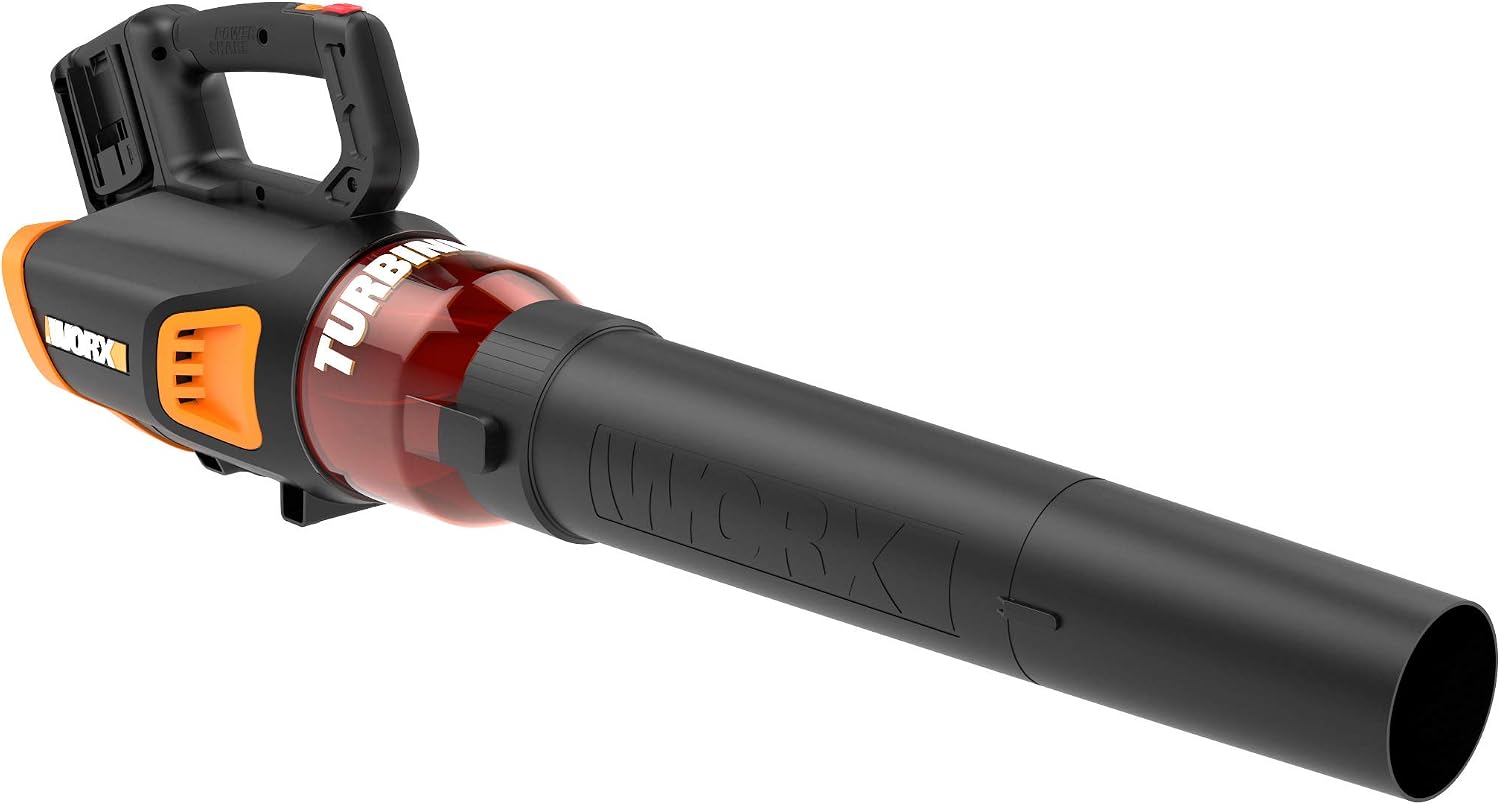 WORX Cordless Leaf Blower, Electric Blower for Lawn Care wth Brushless Motor, Batteries & Charger Not Included, WG584.9