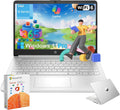 HP 2025 14' Everyday Laptop for Student & Business - 16GB RAM, 128GB UFS & 128GB SD Card • Intel Quad-Core N150 Processor • Ai Copilot • Win11 Pro • 1 Year Office 365 (Silver)