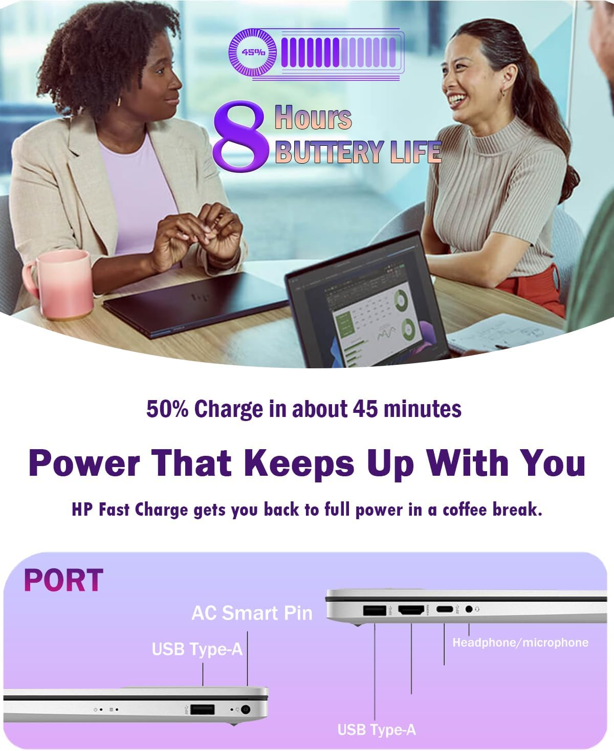 HP 17.3 Touchscreen Laptop Computer, 17.3' 250 nits Anti-Glare Display, Ryzen 5 7430U(UP to 4.3GHz), Backlit Keyboard, 16GB RAM+512GB SSD, Windows 11 Pro, Fast Charge, AI Copilot Key