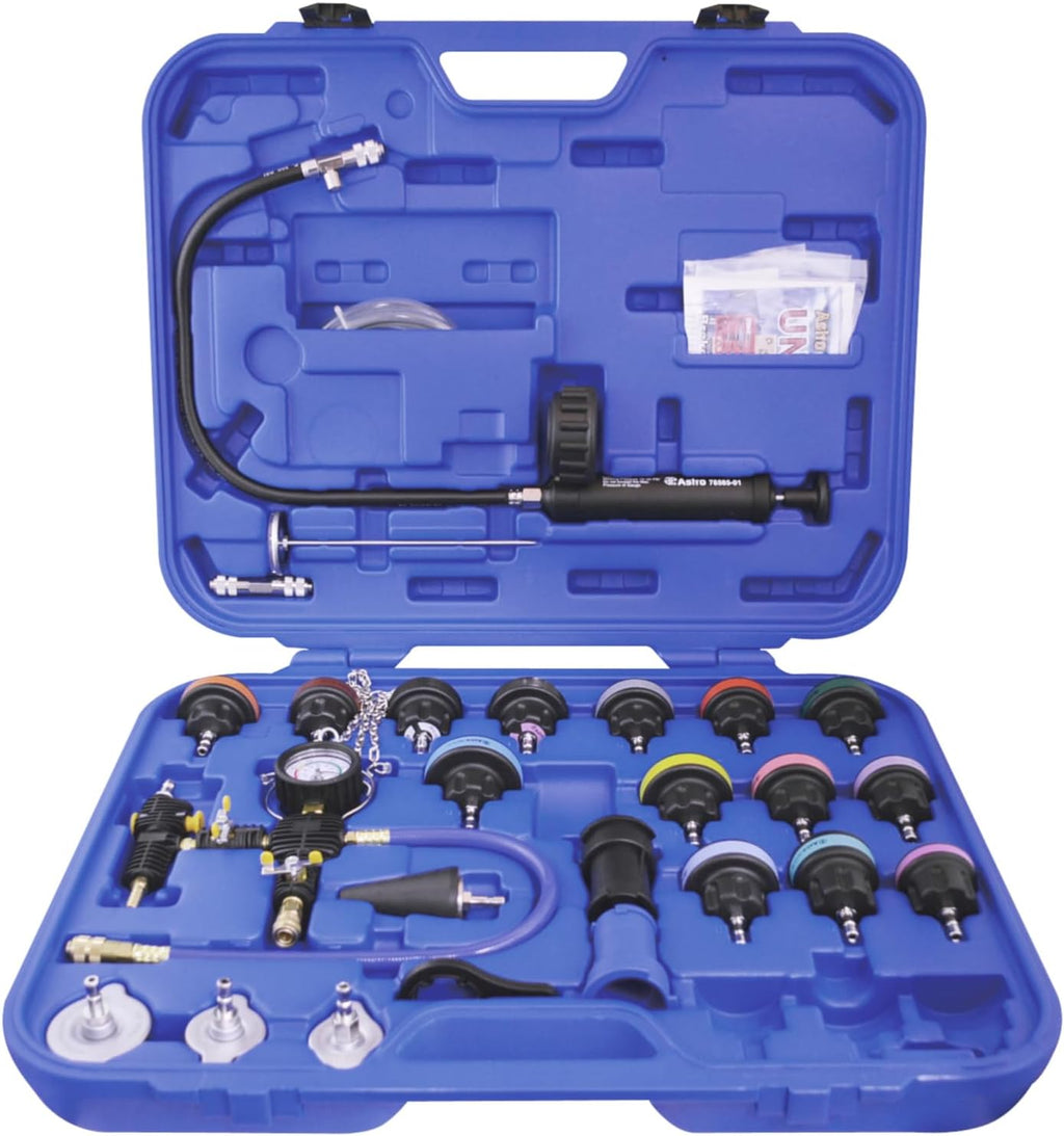 Astro Tools 78585 Universal Radiator Pressure Tester & Vacuum Type Cooling System Kit