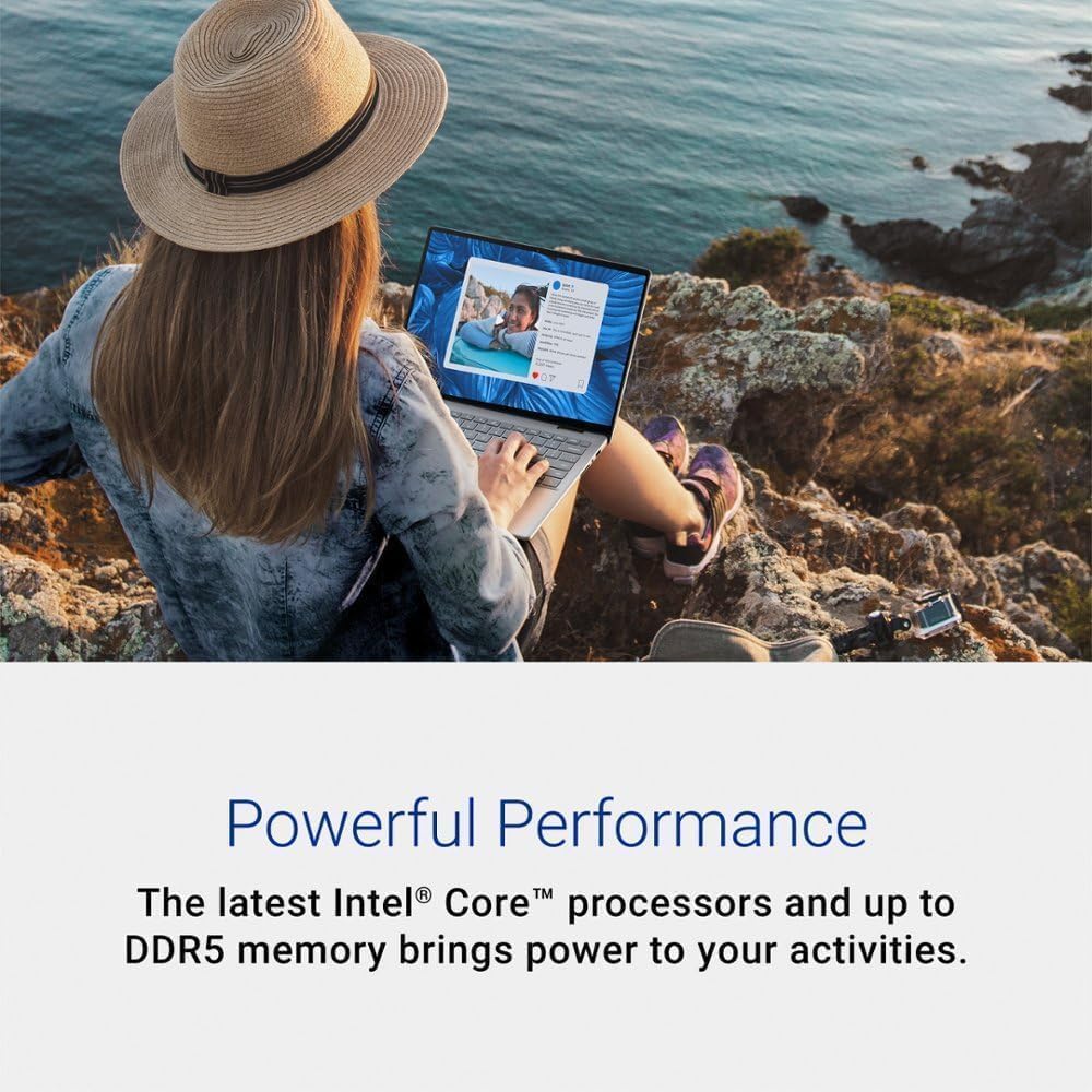 Dell Inspiron 14 7440 2-in-1 Laptop (14' FHD+ Touchscreen, Intel Core 5 120U (>i7-1355U), 32GB DDR5, 1TB SSD) for Creator, Designer, Backlit, 10-Hr Long Battery Life, IST HUB, Win 11 Pro w/AI Copilot