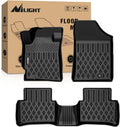 Nilight TPE Floor Mats for Nissan Altima 2007 2008 2009 2010 2011 2012 All Weather Custom Fit Heavy Duty Floor Liners