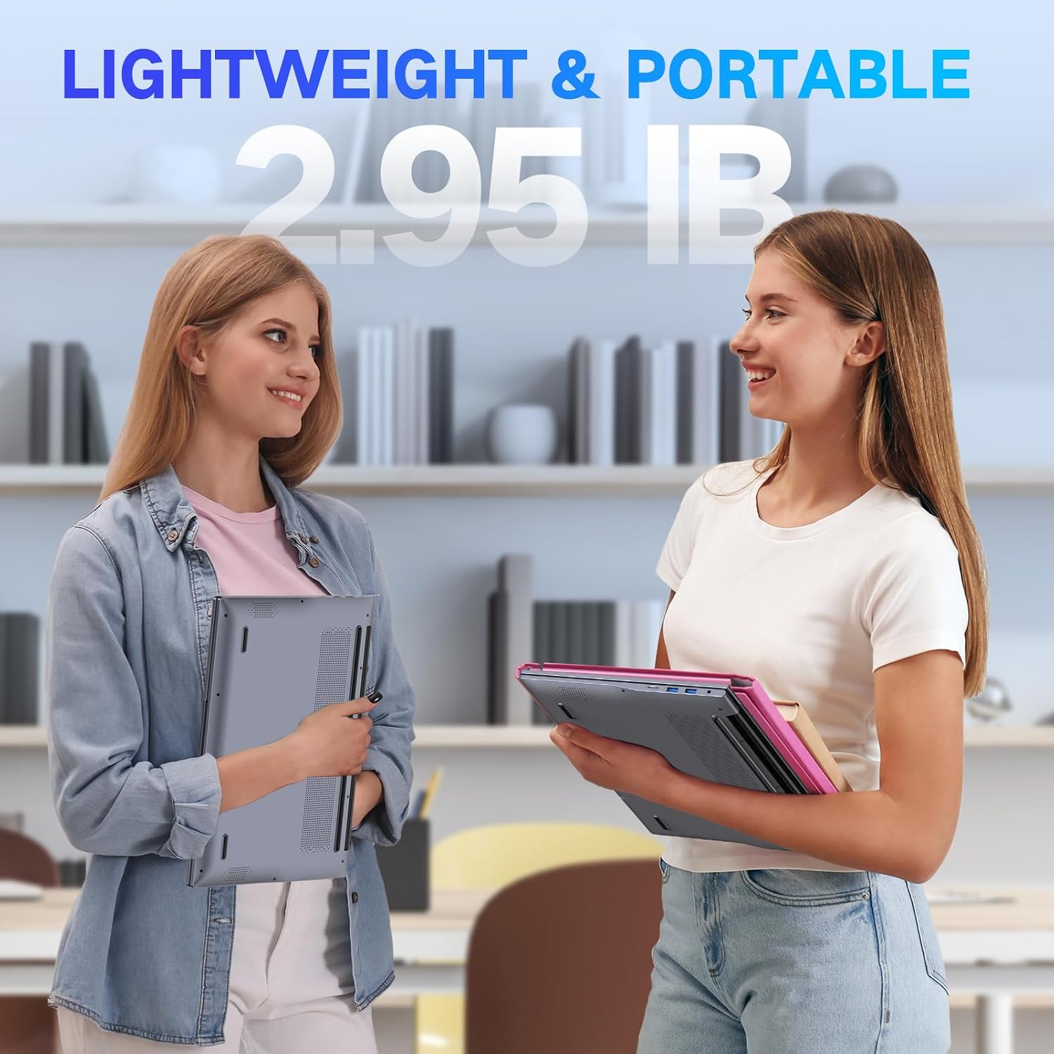 DERE Laptop,16 inch Laptop Comupter,Win11 | 16GB RAM 512GB SSD | Celeron N5805 | 2.5K QHD IPS Display|Fingerprint Unlock|Backlit Keyboard|WiFi 6|HDMI for Study,Business,Working,Sliver Gray