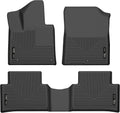 Husky Liners Weatherbeater Floor Mats | Fits 2021-2026 Kia Sorento (Excludes Hybrid) | Front & 2nd Row, 3-pc Black - 95841