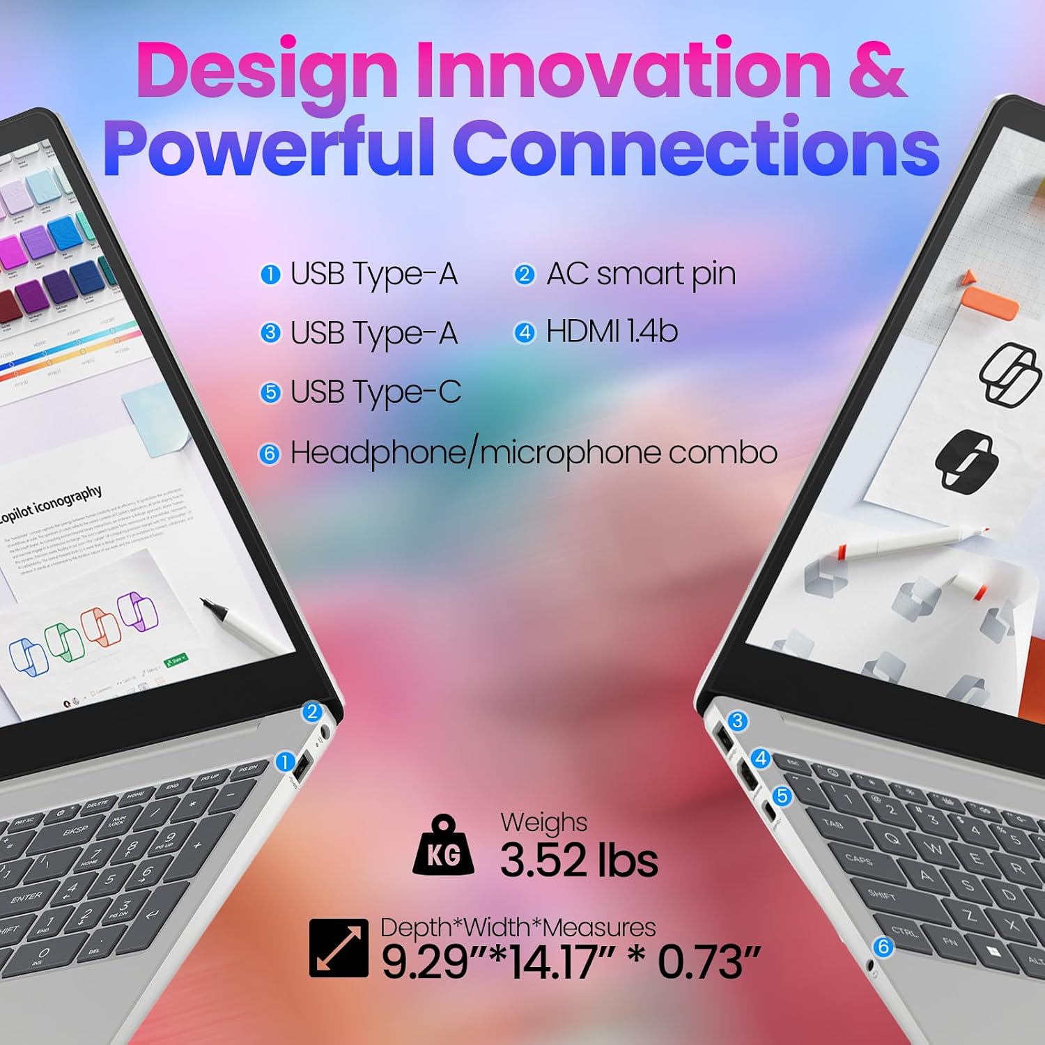 HP 2025 Touchscreen Laptop Computer for Student & Business,16GB RAM 1TB SSD Windows 11 Pro, 13th Gen Intel Core i3-1315U (Up to 4.5GHz), 15.6' LED, AI Copilot, Type-c with Patented KB Kit
