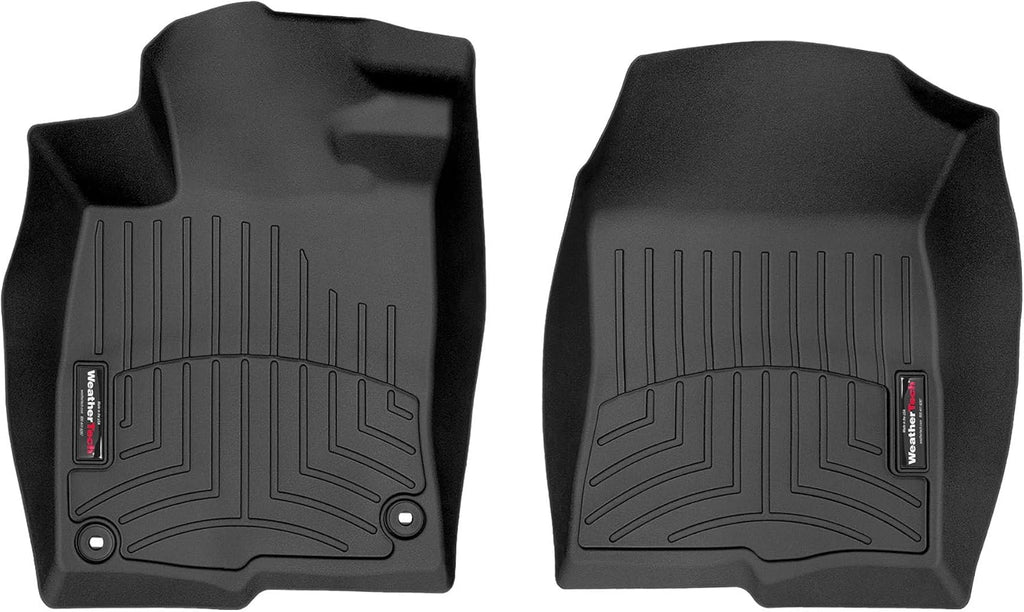 WeatherTech Custom Fit FloorLiners for Honda Civic, Civic Si, Integra - 1st Row (4416921), Black