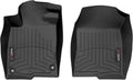 WeatherTech Custom Fit FloorLiners for Honda Civic, Civic Si, Integra - 1st Row (4416921), Black