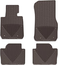 WeatherTech All-Weather Floor Mats for BMW 328i, Active Hybrid 3, 320i - 1st & 2nd Row (W267CO-W268CO), Cocoa