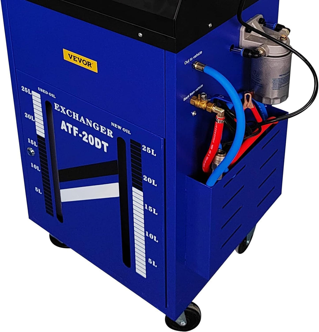 VEVOR Flush Machine DC12V 0-60PSI, Automatic Transmission Fluid Exchanger Heavy Duty Transmission Flush Machine for Small Gasoline Motor Car and Diesel Vehicle